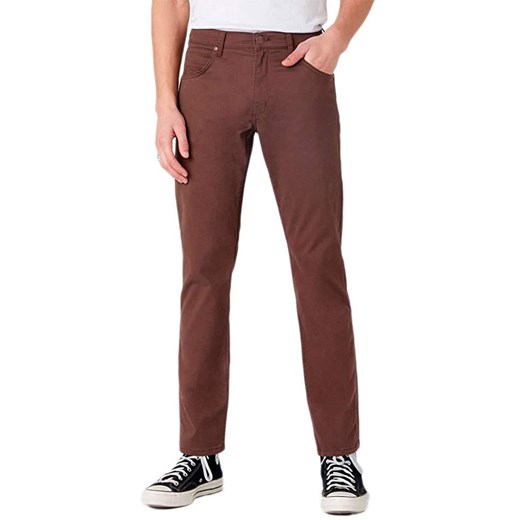 SPODNIE MĘSKIE WRANGLER GREENSBORO COCO BROWN W15QW3H07 112127108 ze sklepu YouNeedit.pl w kategorii Spodnie męskie - zdjęcie 180317264