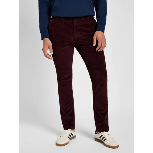 LEE MĘSKIE SPODNIE SZTRUKSOWE SLIM CHINO VELVET BEET 112355773 L71L014782 ze sklepu YouNeedit.pl w kategorii Jeansy męskie - zdjęcie 180317441