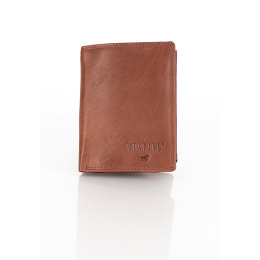 MUSTANG Denimo Wallet Side Opening SKÓRZANY PORTFEL POJEMNY NA KARTY PREMIUM ze sklepu YouNeedit.pl w kategorii Portfele męskie - zdjęcie 180317671