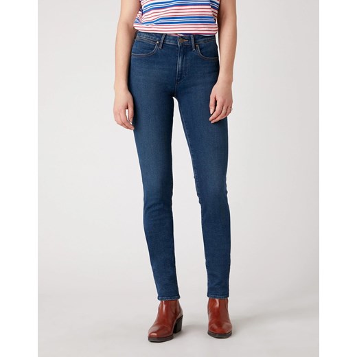 DAMSKIE SPODNIE JEANSOWE WRANGLER SLIM VINTAGE INK W28LGD18I 112128386 ze sklepu YouNeedit.pl w kategorii Jeansy damskie - zdjęcie 180317903