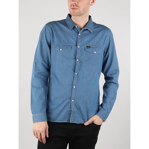 LEE SS CHETOPA SHIRT MĘSKA KOSZULA JEANSOWA MEDIEVAL BLUE L66AJO13 112116301 ze sklepu YouNeedit.pl w kategorii Koszule męskie - zdjęcie 180318454
