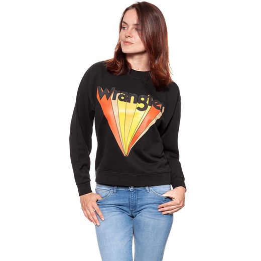 BLUZA WRANGLER RETRO SWEAT FADED BLACK W6085HPV6 112130460 ze sklepu YouNeedit.pl w kategorii Bluzy damskie - zdjęcie 180319154