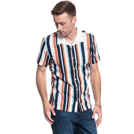 MĘSKA KOSZULA LEE SS BOWLING SHIRT REGULAR FIT DESERT ORANGE L68BTAOB 112117037 ze sklepu YouNeedit.pl w kategorii Koszule męskie - zdjęcie 180319594