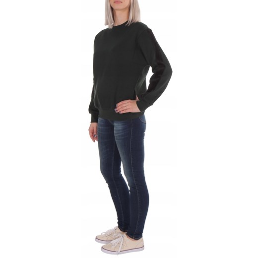 LEE REFLECTIVE SWS DK DAMSKA BLUZA LOGO NADRUK BOTTLE GREEN L36FTTBB 112107850 ze sklepu YouNeedit.pl w kategorii Bluzy damskie - zdjęcie 180319990