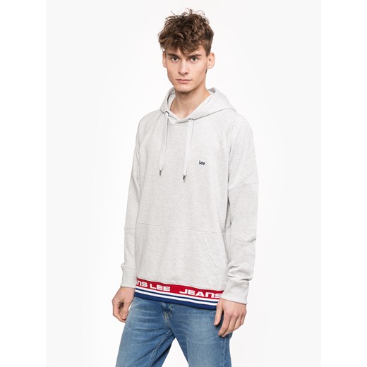 LEE BLOCKING HOODIE MĘSKA BLUZA SHARP GREY MELE L82GQV03 112122037 ze sklepu YouNeedit.pl w kategorii Bluzy męskie - zdjęcie 180320111