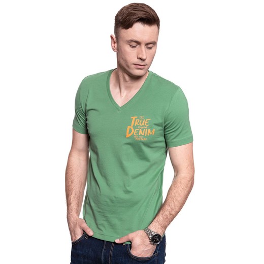 MUSTANG T SHIRT Alex v Print 1009520 6398 ze sklepu YouNeedit.pl w kategorii T-shirty męskie - zdjęcie 180320123