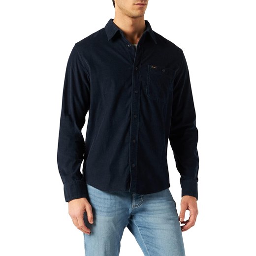 LEE LEESURE SHIRT INDIGO L66NMYDK 112144284 ze sklepu YouNeedit.pl w kategorii Koszule męskie - zdjęcie 180320321