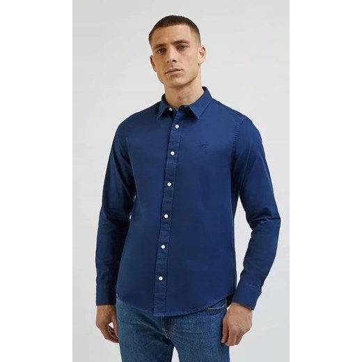 LEE MĘSKA KOSZULA PATCH SHIRT EMPEROR NAVY 112341763 LL37015537 ze sklepu YouNeedit.pl w kategorii Koszule męskie - zdjęcie 180320370