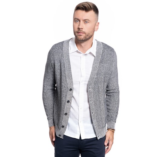 MĘSKI SWETER MUSTANG EDGAR CARDIGAN 1010104 4142 ze sklepu YouNeedit.pl w kategorii Swetry męskie - zdjęcie 180320480