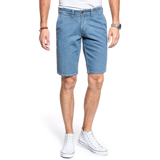 SPODENKI MUSTANG Classic Chino Short Denim Blue 1007751 5000 310 ze sklepu YouNeedit.pl w kategorii Spodenki męskie - zdjęcie 180320804
