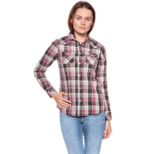 KOSZULA WRANGLER CHECK SHIRT ROSIN GREEN W5240LUWY 112129352 ze sklepu YouNeedit.pl w kategorii Koszule damskie - zdjęcie 180321402