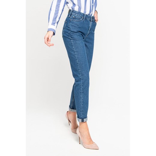 SPODNIE DAMSKIE LEE MOM STRAIGHT BLUE L32IGAEF 112107552 ze sklepu YouNeedit.pl w kategorii Jeansy damskie - zdjęcie 180321591