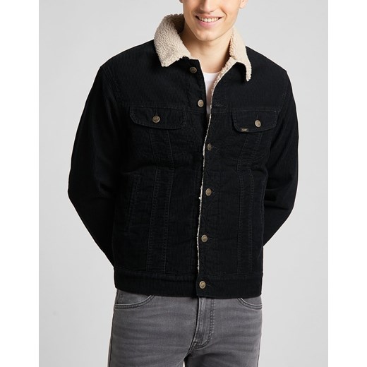 LEE SHERPA JACKET BLACK L87BSE01 112140972 ze sklepu YouNeedit.pl w kategorii Kurtki męskie - zdjęcie 180322334