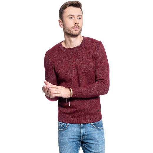 MĘSKI SWETER MUSTANG Emil C Soft Knit 1009788 7145 ze sklepu YouNeedit.pl w kategorii Swetry męskie - zdjęcie 180322503