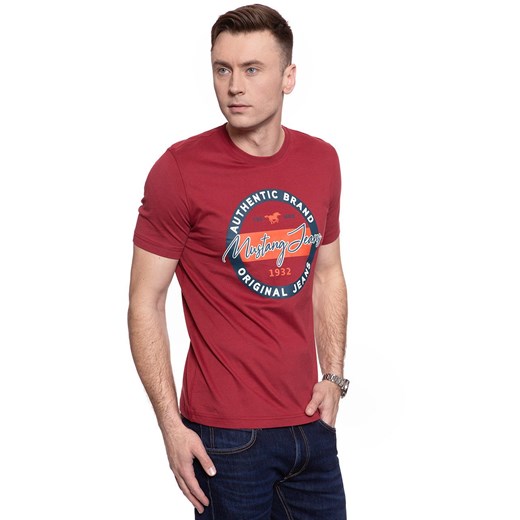 MUSTANG Alex C Print 1009973 7145 ze sklepu YouNeedit.pl w kategorii T-shirty męskie - zdjęcie 180322531