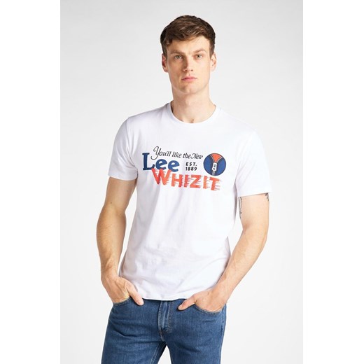 LEE HERITAGE TEE MĘSKI T-SHIRT BRIGHT WHITE L63QFQLJ 112115171 ze sklepu YouNeedit.pl w kategorii T-shirty męskie - zdjęcie 180322741