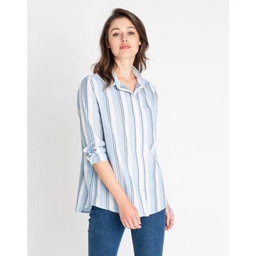 LEE ONE POCKET SHIRT DAMSKA KOSZULA PASKI SKY BLUE L46KUGLM 112110943 ze sklepu YouNeedit.pl w kategorii Koszule damskie - zdjęcie 180323031