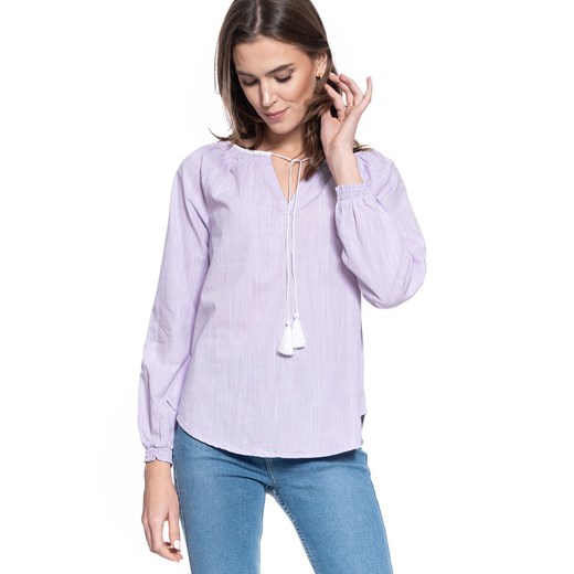 BLUZKA DAMSKA MUSTANG Edda V chambray 1009740 8495 ze sklepu YouNeedit.pl w kategorii Bluzki damskie - zdjęcie 180323222