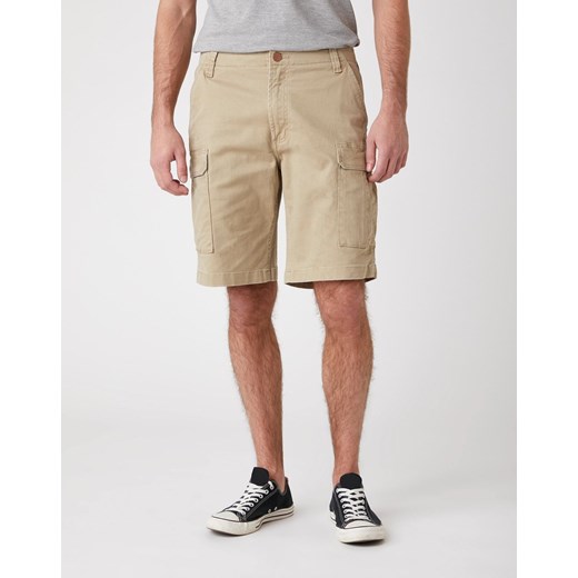 SPODENKI MĘSKIE WRANGLER CASEY CARGO SHORTS SADDLE W1C350327 112127693 Wrangler W32 YouNeedit.pl