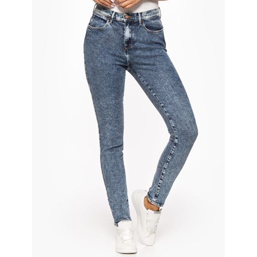 WRANGLER HIGH SKINNY DAMSKIE SPODNIE JEANSOWE RISKY BUSINESS W27HQB25G 112128108 ze sklepu YouNeedit.pl w kategorii Jeansy damskie - zdjęcie 180323513