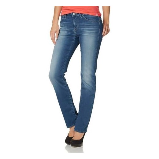 WRANGLER SARA NARROW DAMSKIE SPODNIE JEANSOWE SAND CASTLE W25Z3456U ze sklepu YouNeedit.pl w kategorii Jeansy damskie - zdjęcie 180324210