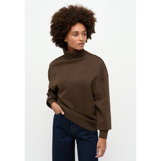 MUSTANG Becky Turtleneck DAMSKI GOLF LOGO Slate Black 1014473 3205 ze sklepu YouNeedit.pl w kategorii Swetry damskie - zdjęcie 180324450