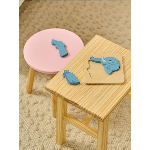 Sinsay - Drewniane puzzle - granatowy ze sklepu Sinsay w kategorii Zabawki - zdjęcie 180331784
