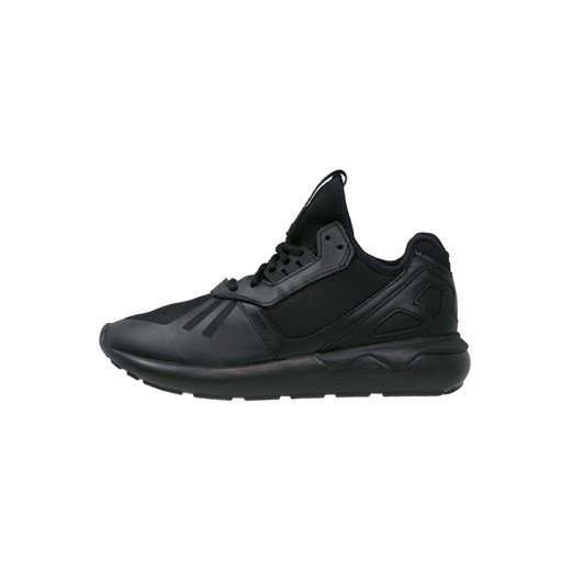 adidas Originals TUBULAR  Tenisówki i Trampki core black/core black/core black zalando czarny abstrakcyjne wzory