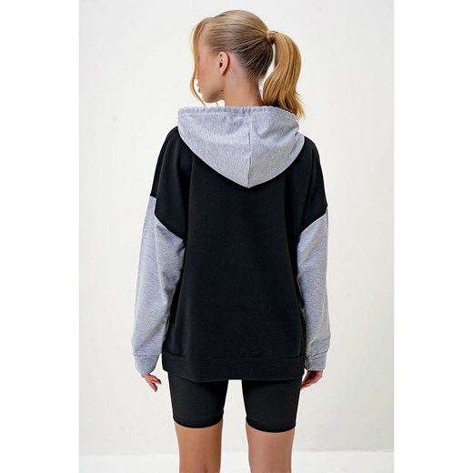Trend Alacati Bluza w kolorze czarno-szarym Trend Alacati XL okazja Limango Polska