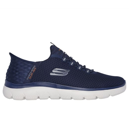 Buty Skechers High Range 232457 Nvy niebieskie ze sklepu ButyModne.pl w kategorii Buty sportowe męskie - zdjęcie 180336753