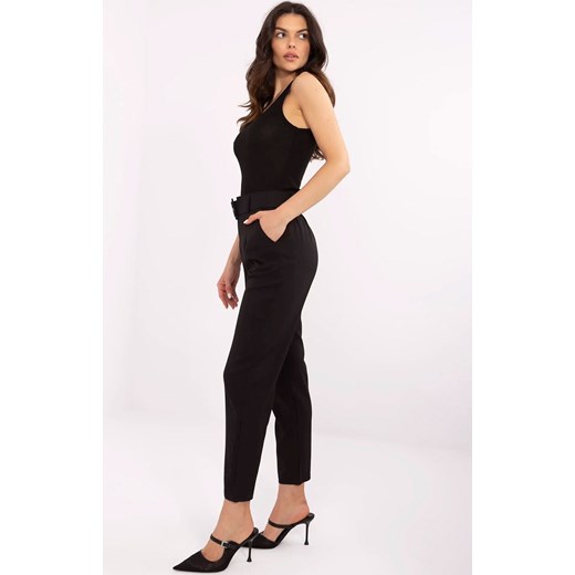 Spodnie garniturowe damskie czarne NM-SP-Y0816.59P, Kolor czarny, Rozmiar S/M, Vinceotto M/L promocja Primodo