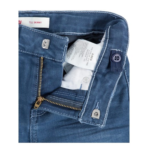 Levi&apos;s Kids Dżinsy - Skinny fit - w kolorze niebieskim 140 okazja Limango Polska