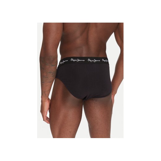 Pepe Jeans Komplet 3 par slipów PMU10988 Czarny Pepe Jeans S MODIVO