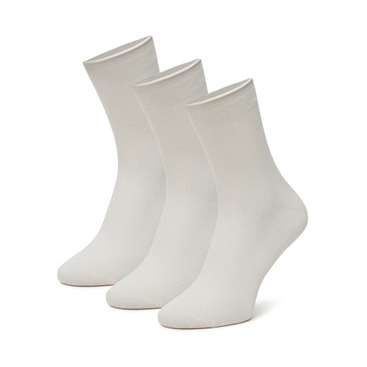 Skarpetki NINE WEST BR_NW_01_Z_SS25 (3 PACK) WHITE ze sklepu ccc.eu w kategorii Skarpetki damskie - zdjęcie 180339323