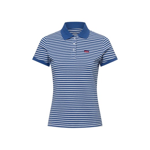 Levi's Damska koszulka polo Kobiety Bawełna niebieski w paski ze sklepu vangraaf w kategorii Bluzki damskie - zdjęcie 180339344