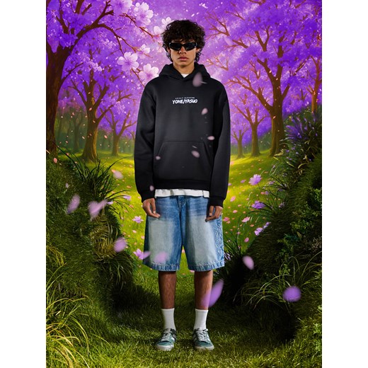 Cropp - Bluza Spirit Blossom League of Legends - czarny ze sklepu Cropp w kategorii Bluzy damskie - zdjęcie 180339881