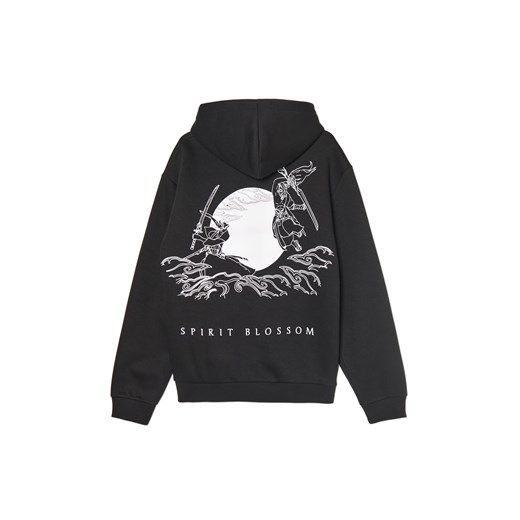 Cropp - Czarna bluza hoodie League of Legends - czarny Cropp M Cropp