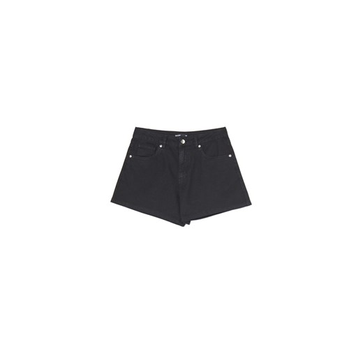 Cropp - Czarne szorty regular - czarny ze sklepu Cropp w kategorii Szorty - zdjęcie 180339900