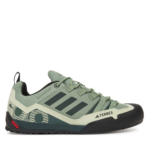 Buty trekkingowe męskie Adidas sznurowane zielone