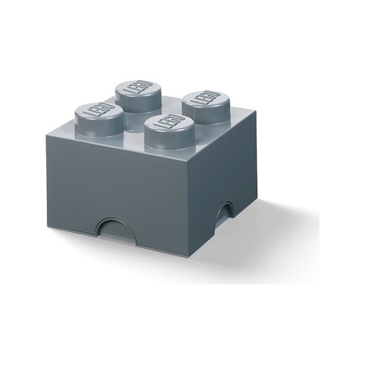 LEGO Pojemnik &quot;Brick 4&quot; w kolorze szarym - 25 x 18 x 25 cm ze sklepu Limango Polska w kategorii Kosze i pudełka na zabawki - zdjęcie 180344060