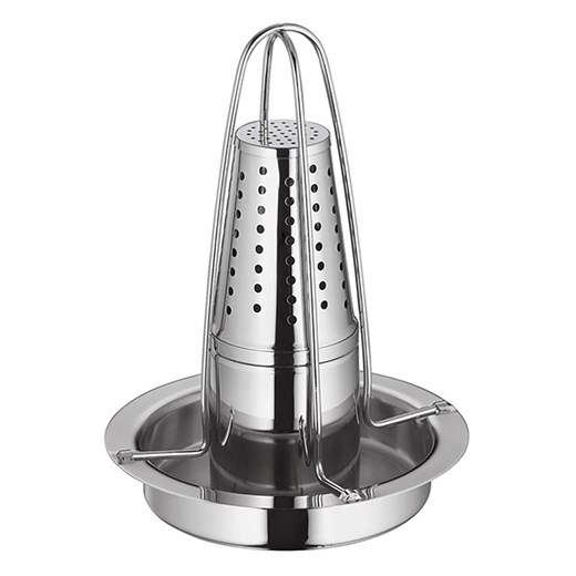 Küchenprofi Grill do kurczaka &apos;&apos;BBQ Advantage&apos;&apos; w kolorze srebrnym ze sklepu Limango Polska w kategorii Akcesoria kuchenne - zdjęcie 180344383