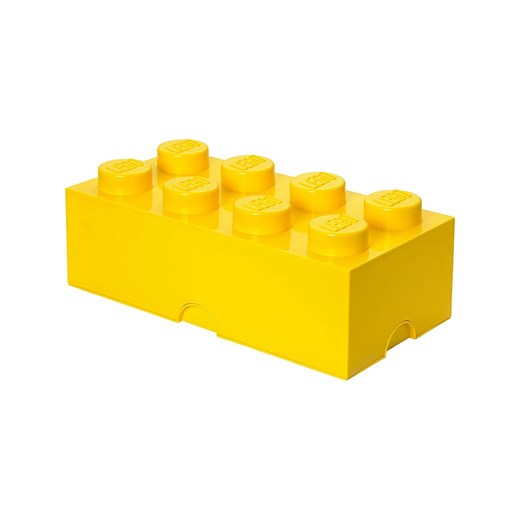 LEGO Pojemnik &quot;Brick 8&quot; w kolorze żółtym - 50 x 18 x 25 cm ze sklepu Limango Polska w kategorii Pojemniki kuchenne - zdjęcie 180344412