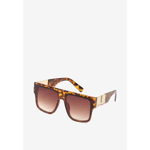 Panterkowe Geometryczne Okulary Przeciwsłoneczne w Panterkę z Filtrem UV Griosae ze sklepu renee.pl w kategorii Okulary przeciwsłoneczne damskie - zdjęcie 180350634