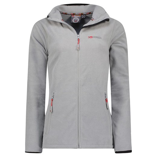 Geographical Norway Kurtka polarowa &quot;Unicia&quot; w kolorze szarym ze sklepu Limango Polska w kategorii Bluzy damskie - zdjęcie 180352511