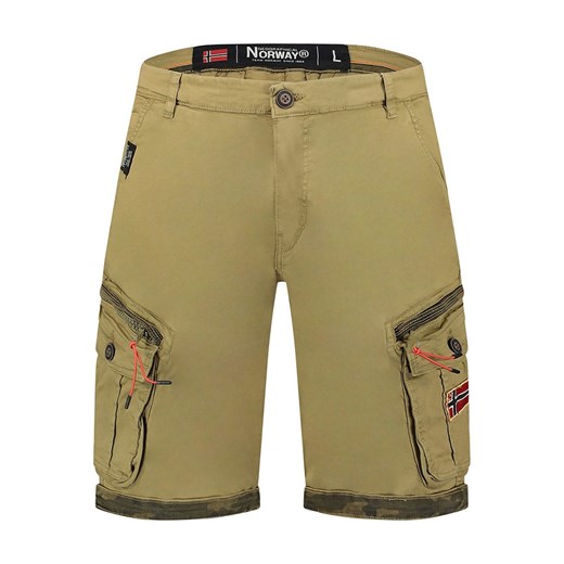Spodenki męskie Geographical Norway z elastanu