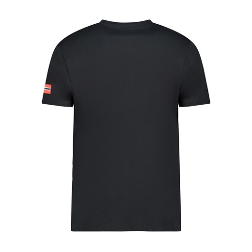T-shirt męski czarny Geographical Norway