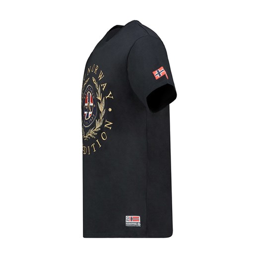 T-shirt męski Geographical Norway z krótkimi rękawami