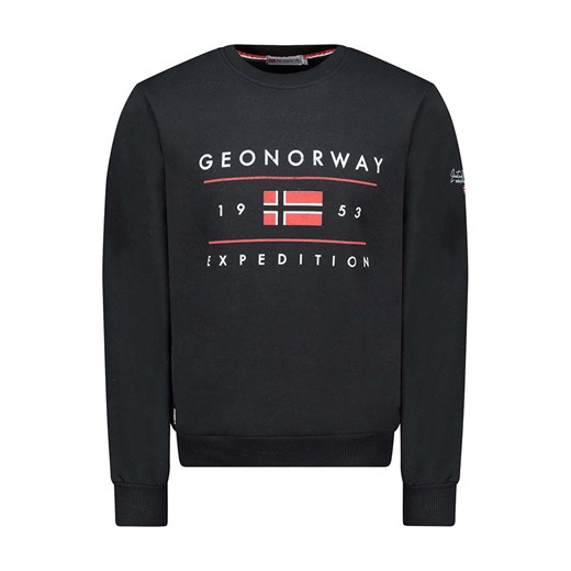 Geographical Norway Bluza &quot;Gezolo&quot; w kolorze czarnym ze sklepu Limango Polska w kategorii Bluzy męskie - zdjęcie 180352730