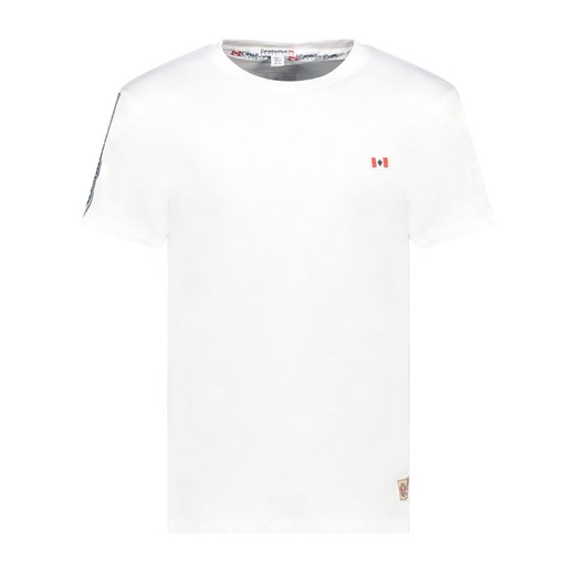 Canadian Peak Koszulka &quot;Javengeak&quot; w kolorze białym ze sklepu Limango Polska w kategorii T-shirty męskie - zdjęcie 180352824