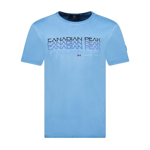 T-shirt męski Canadian Peak na wiosnę z krótkim rękawem młodzieżowy
